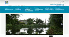Desktop Screenshot of lewishamfilmoffice.co.uk